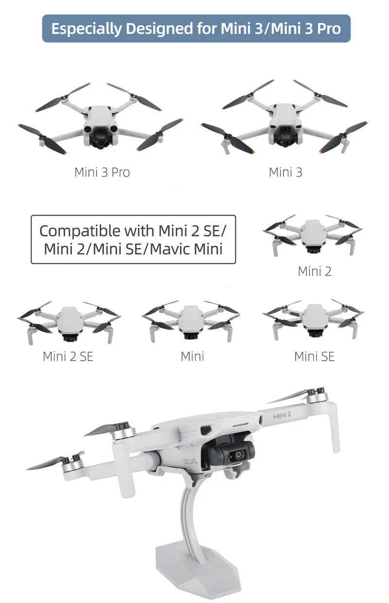 Desktop Display Stand for DJI Mini 3 Pro / Mini 3 / Mini 2 / Mini 2 SE / Mavic Mini / Mini SE Drone UAV Display Rack Ornament