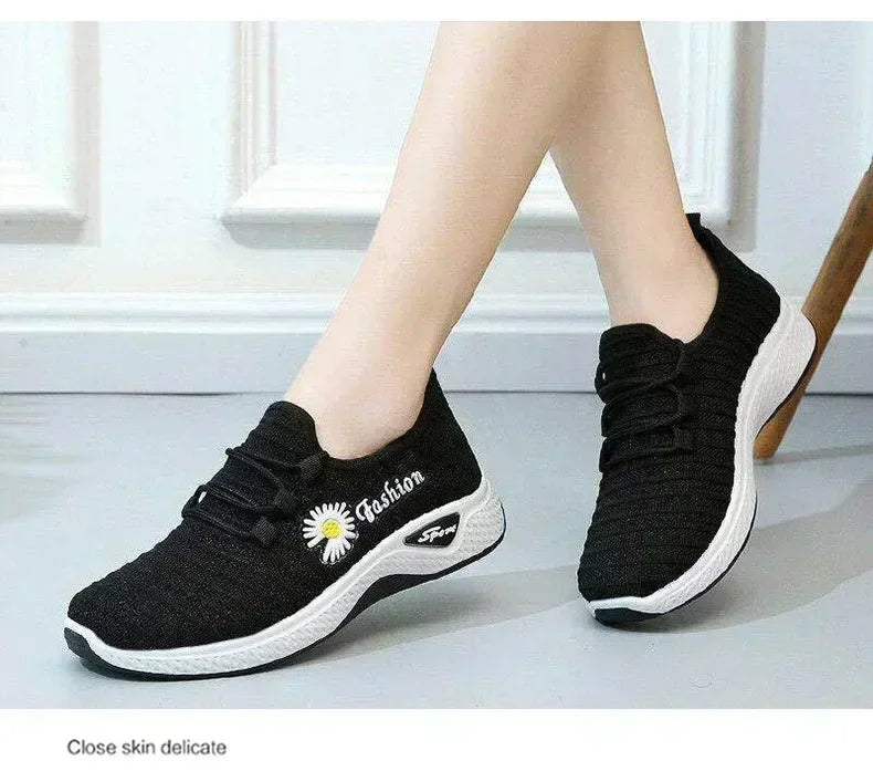 Women's shoes, summer white shoes, female students' Korean version running shoes,sports shoes,trendy casual shoes, women's shoes