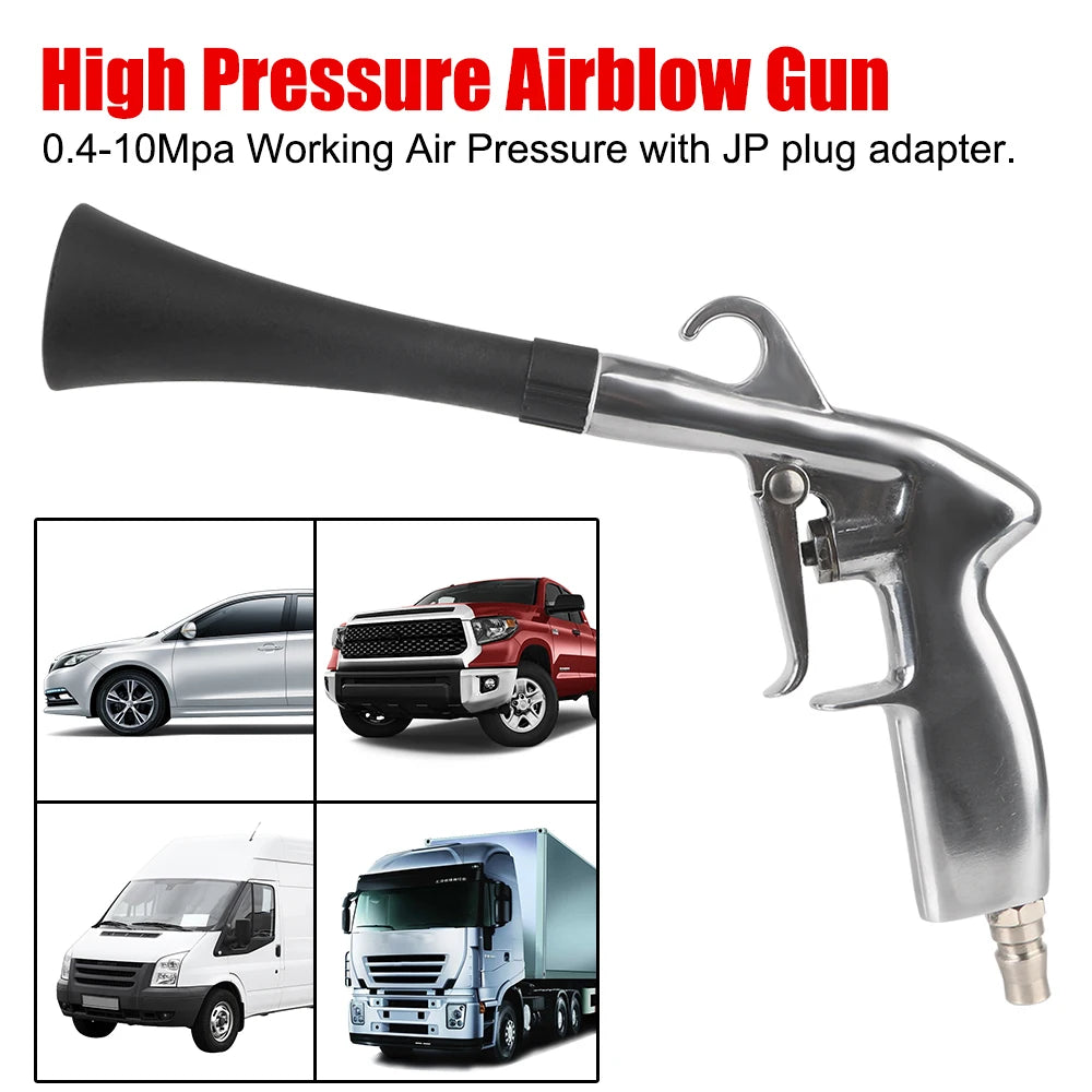 Tornador Air Blower 0.4Mpa-10Mpa High Pressure Gun Interior Seat Vent Dashboard Detailing Cleaning Tools Dust Blowing Car Washer