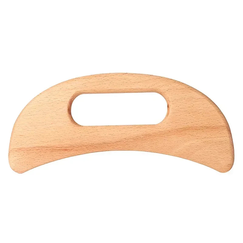 Body Gua Sha Tool Wooden Lymphatic Drainage Tool Guasha Massage Tools for Relieve Muscle Fatigue Anti Cellulite Massage Tool