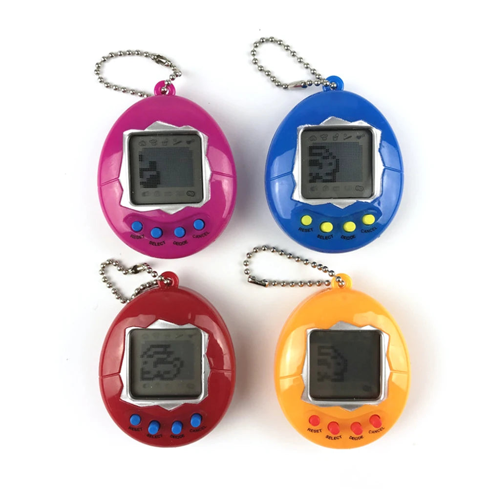 Creative Tamagotchi Electronic Pet Toy Keychain Game Machine Kids Gifts Educational Funny 90S Nostalgic Virtual Cyber Pet Toy