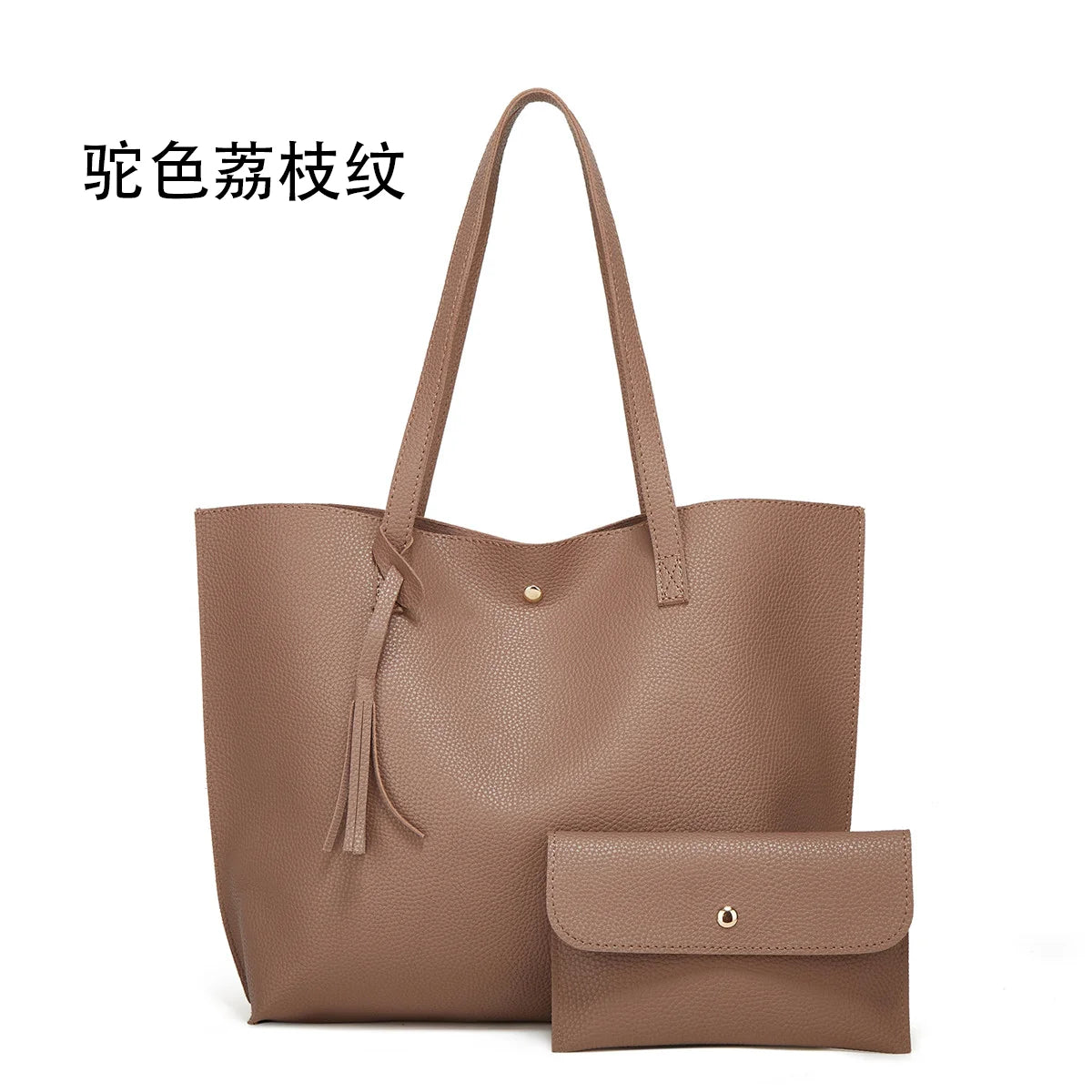 High-capacity ladies business tote bag new fashion handbag cross-border trend ladies shoulder bag large document bag