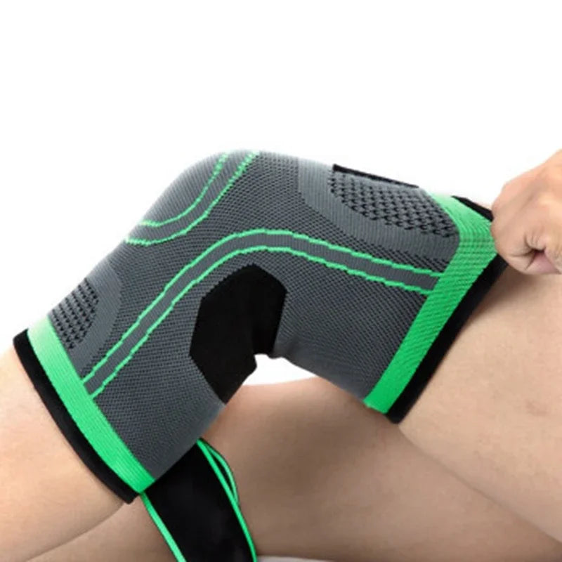 1PCS Adjustable Sports Knee Pad Knee Pain Relief Patella Stabilizer Brace Support for Hiking Soccer Basketball Running Sport