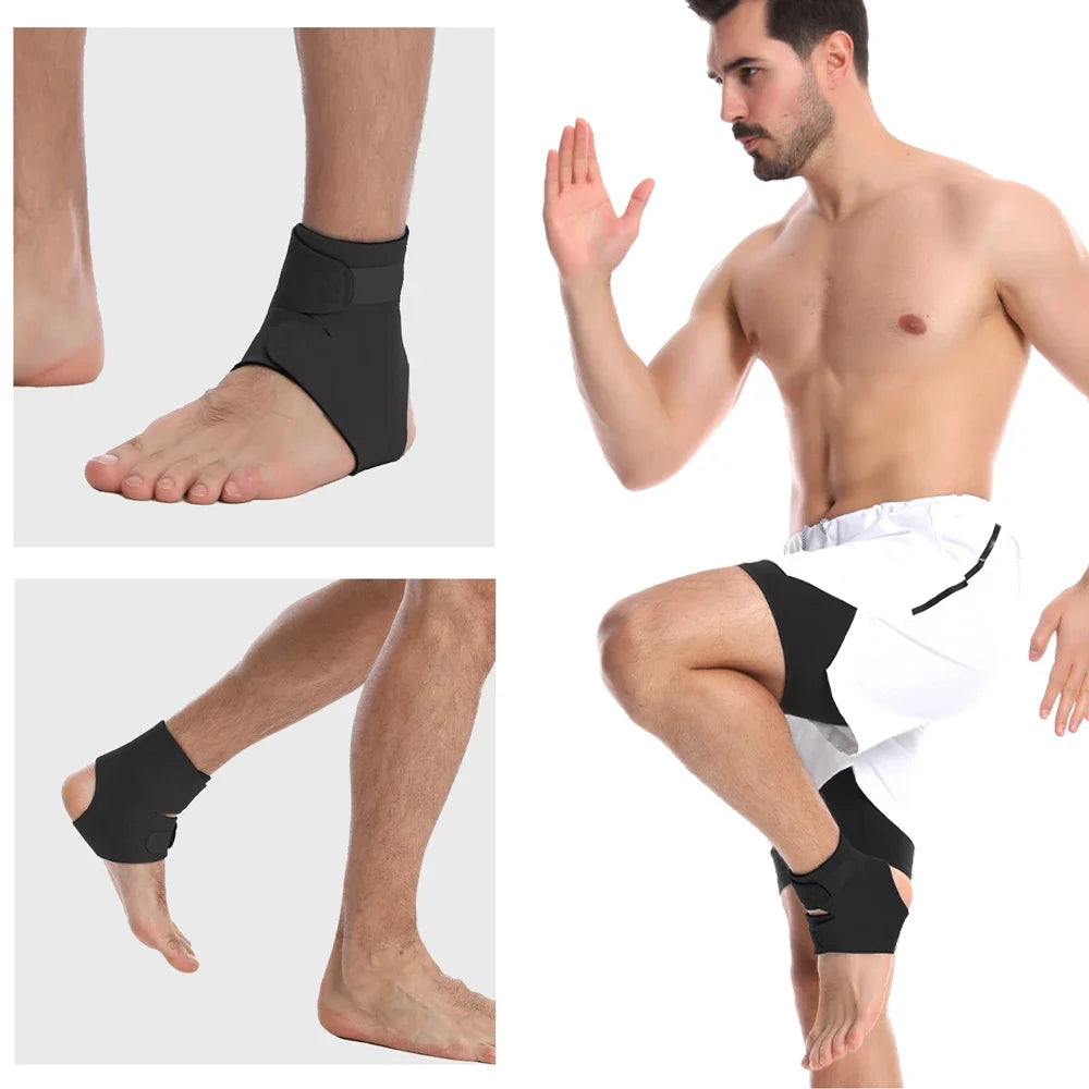 1 PCS Adjustable Ankle Brace for Women and Men-Ankle Support Brace for Sprained Ankle,Plantar Fasciitis-Compression Ankle Wrap