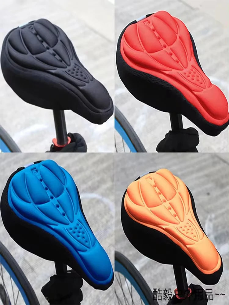 New 3D Saddle Seat NEW Soft Bike Seat Cover Comfortable Foam Seat Cushion Cycling Saddle for Bike Accessories