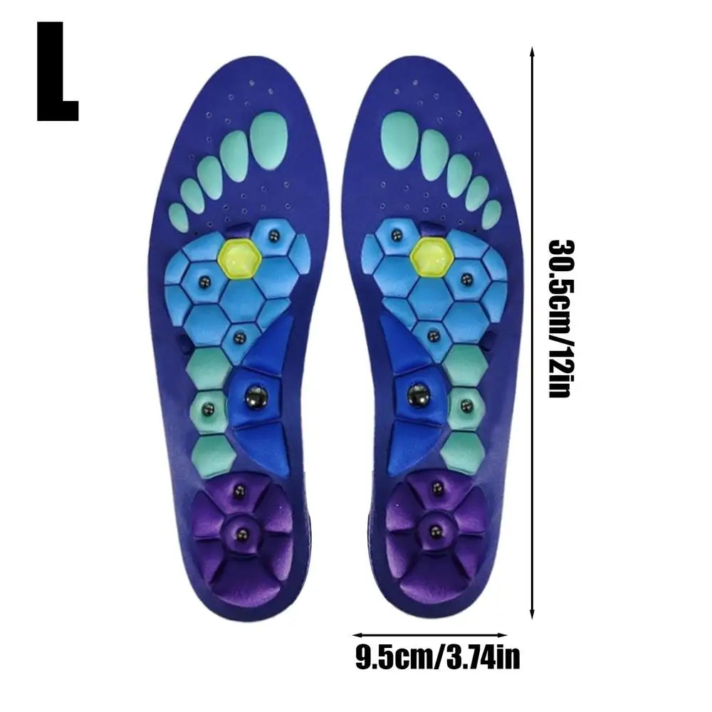 2pcs Magnetic Insoles Massage Shoe Inserts Massage Insoles Footwear Insoles For Men Women Breathable Orthopedic Shoe Inserts