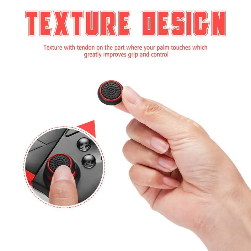 4pcs Analog Joystick Luminous Thumb Stick Grip Caps Case for PS5 PS4 Xbox 360 One Series X Switch Pro Controller Cover Accessory