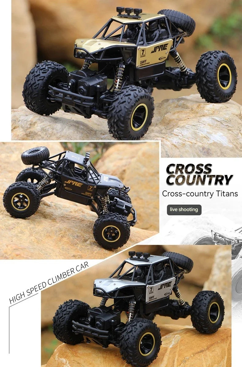 1:12 Large Remote Control Car Drifting Off-road 4x4 Climbing Bigfoot Speedracing Charging Toy Car Children's Gift Rc Drift Car