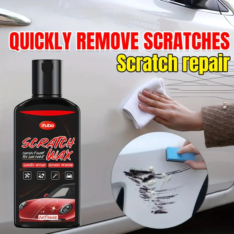 Car Scratch Repair and Polish Cream - removes stubborn paint stains and restores shine