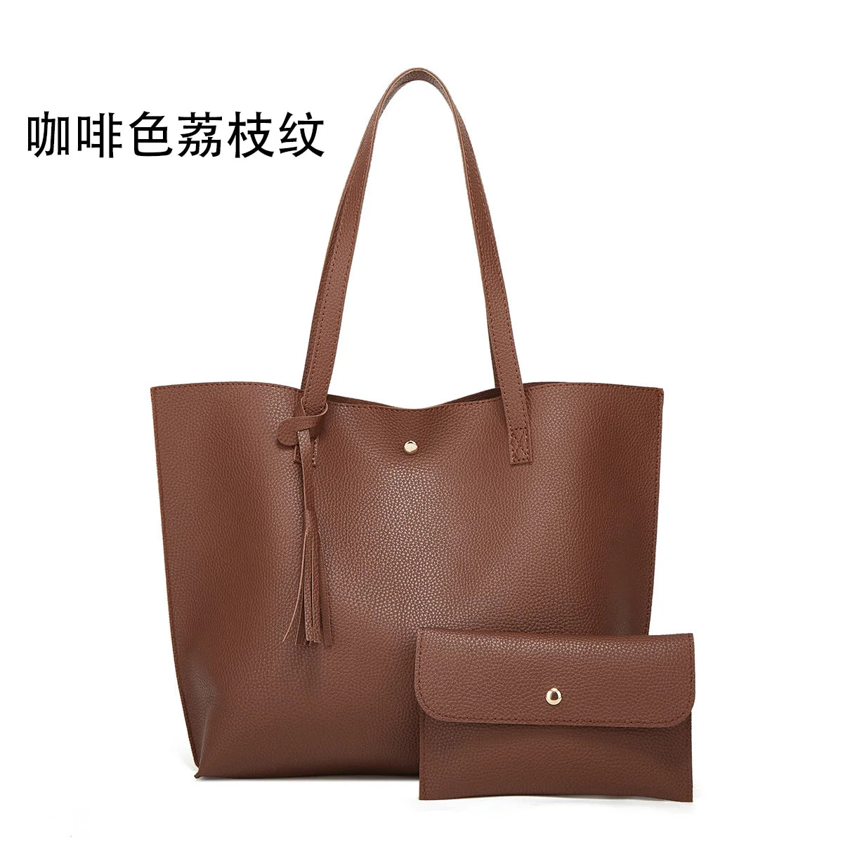 High-capacity ladies business tote bag new fashion handbag cross-border trend ladies shoulder bag large document bag