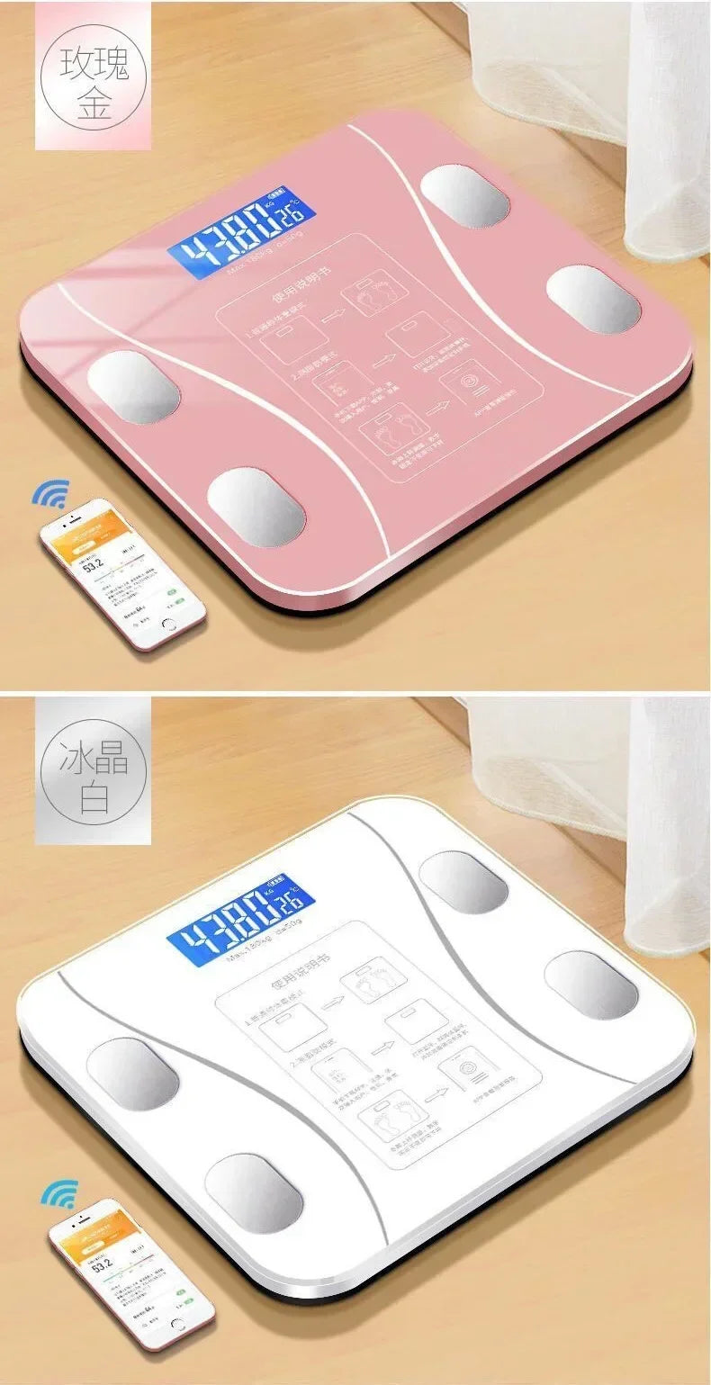 Special electronic scale for body management and fat loss, smart mode, Bluetooth body fat scale, home weight scale, ultra-precis