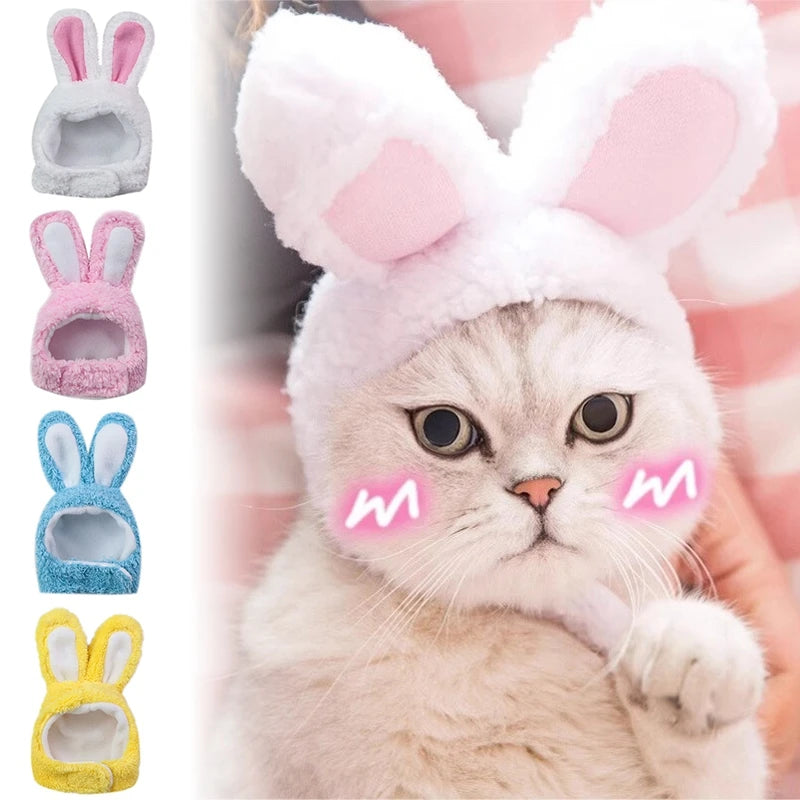 Cat Costume Cute Lion Mane Cat Wig Hat Cosplay Clothes Cap Dress Up Puppy Kitten Halloween Christmas Party Decoration Supplies