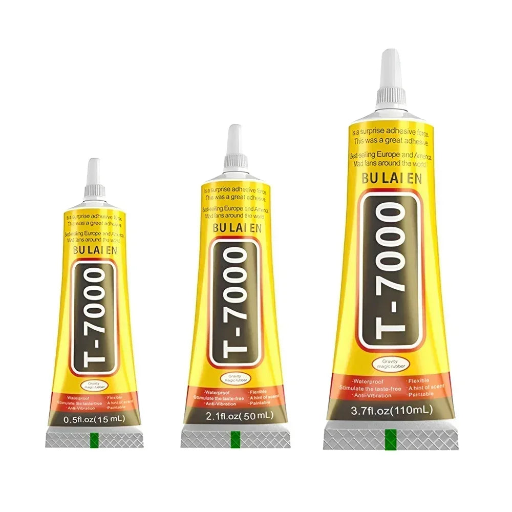 15/50/110ml B-7000 Glue T-8000 Adhesive Epoxy Resin Repair Cell Phone Touch Screen Liquid Glue Jewelry Craft Adhesive Glue