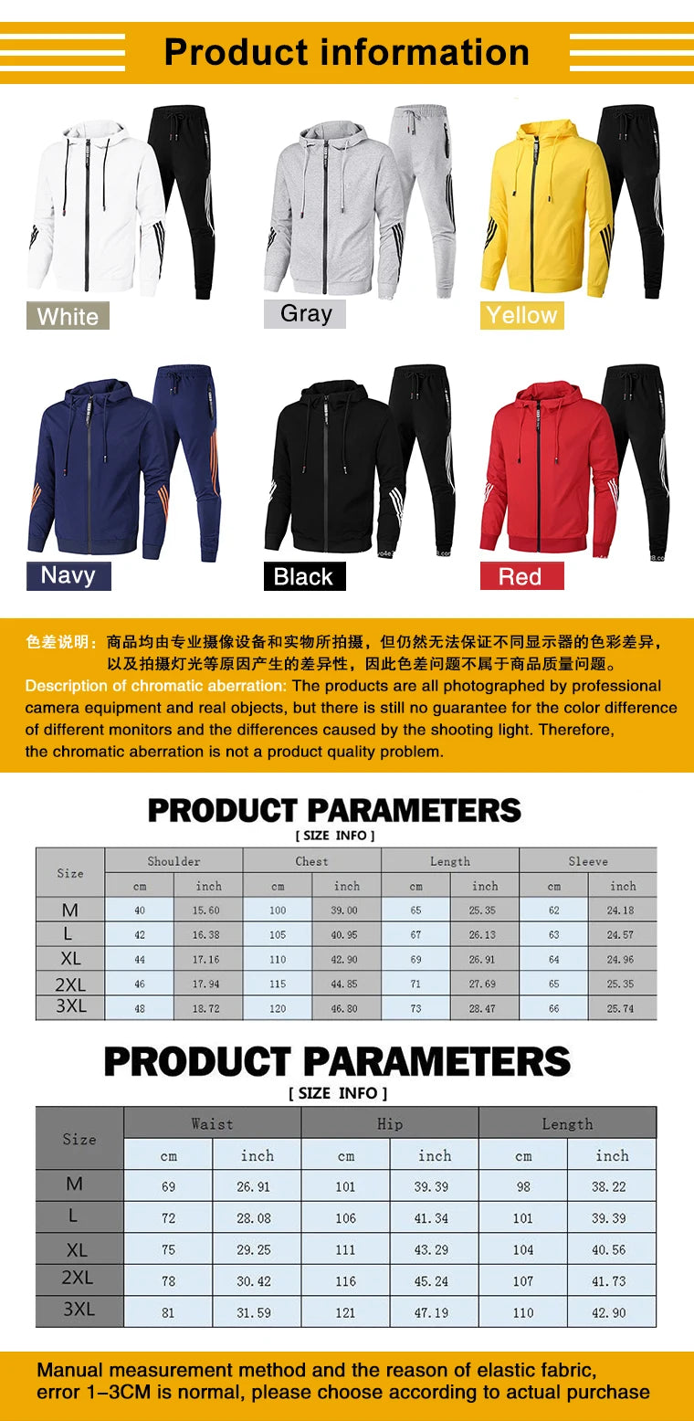 2-piece restricted jacket Jaguar logo printed men's car sports hoodie+pullover gym jogging suit sweater and pants suit 2024