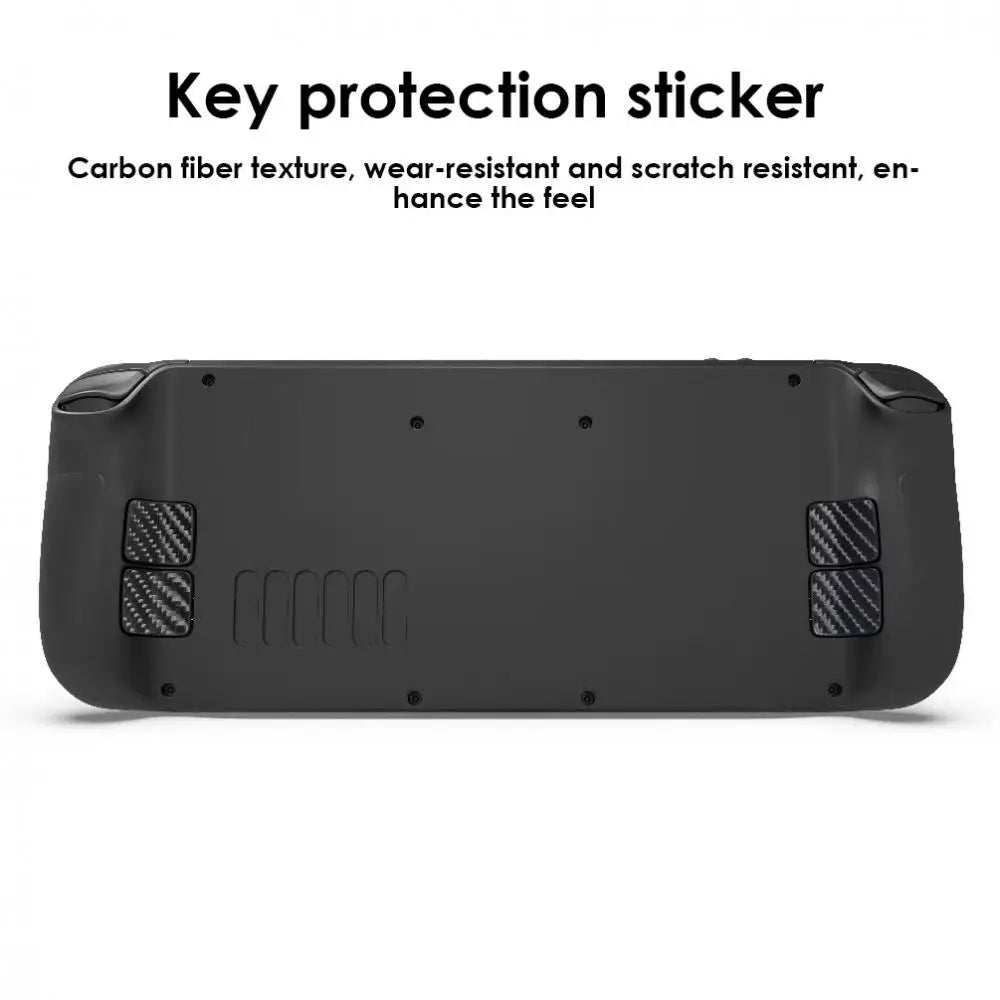 For Steam Deck Console Key Protection Sticker Touchpad Protection Sticker for Steam Deck Host Protection Accessories