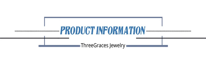 ThreeGraces Trendy Gold Color Shiny Cubic Zirconia Elegant Party Necklace and Earrings Jewelry Set for Women Accessories TZ969