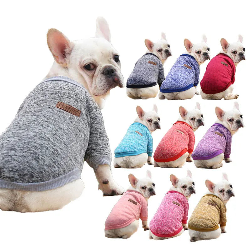 Keep You Warm Kittens Puppy Clothes for Small Dog French Bulldog Sweatshirt Pet Dogs Cats Jacket Coat Classic Chihuahua Clothes