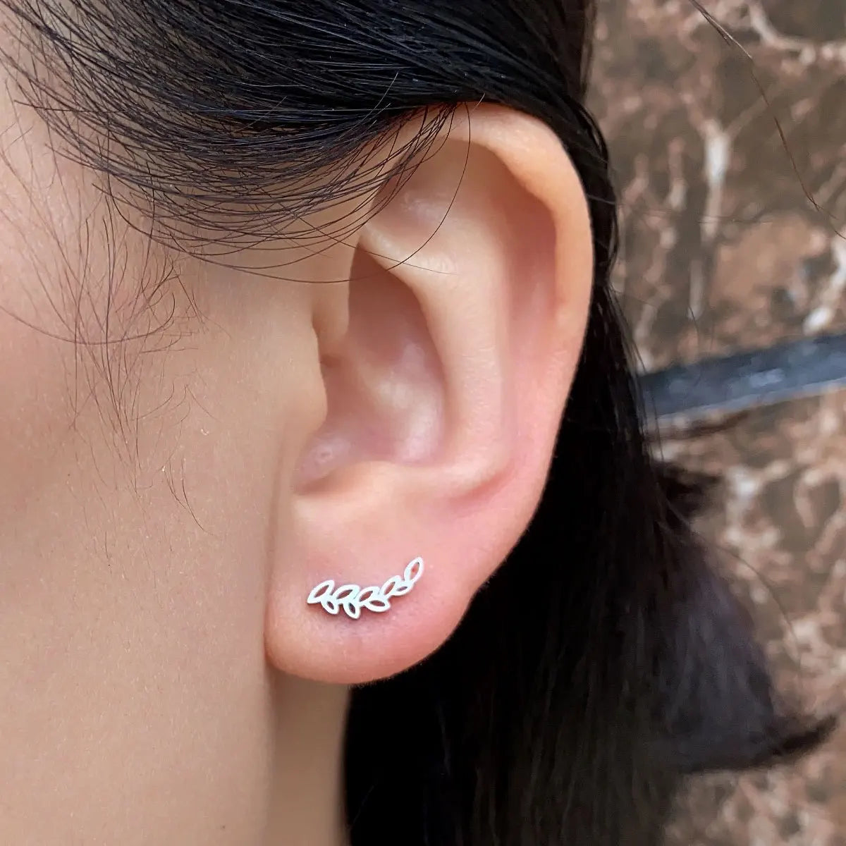 2 Pcs Stainless Steel Small Studs Earring Gold Color Star Moon Butterfly Snake Mini Earring for Women Men Piercing Ear Jewelry