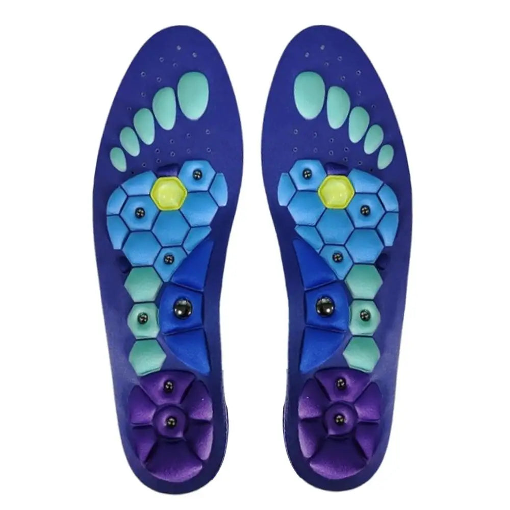 2pcs Magnetic Insoles Massage Shoe Inserts Massage Insoles Footwear Insoles For Men Women Breathable Orthopedic Shoe Inserts