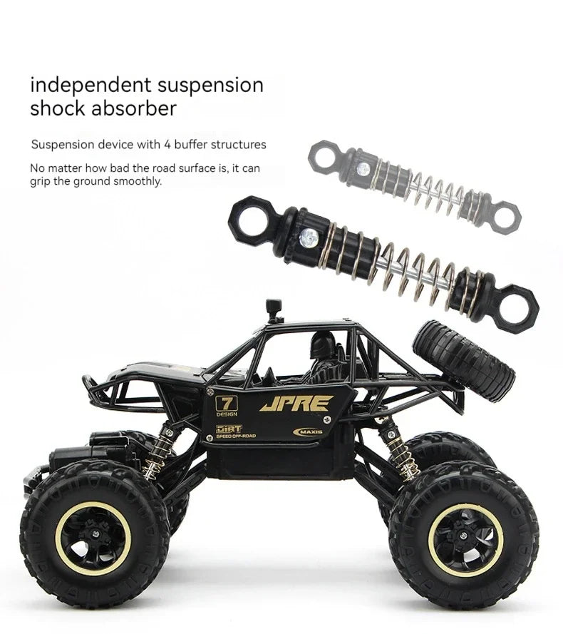 1:12 Large Remote Control Car Drifting Off-road 4x4 Climbing Bigfoot Speedracing Charging Toy Car Children's Gift Rc Drift Car