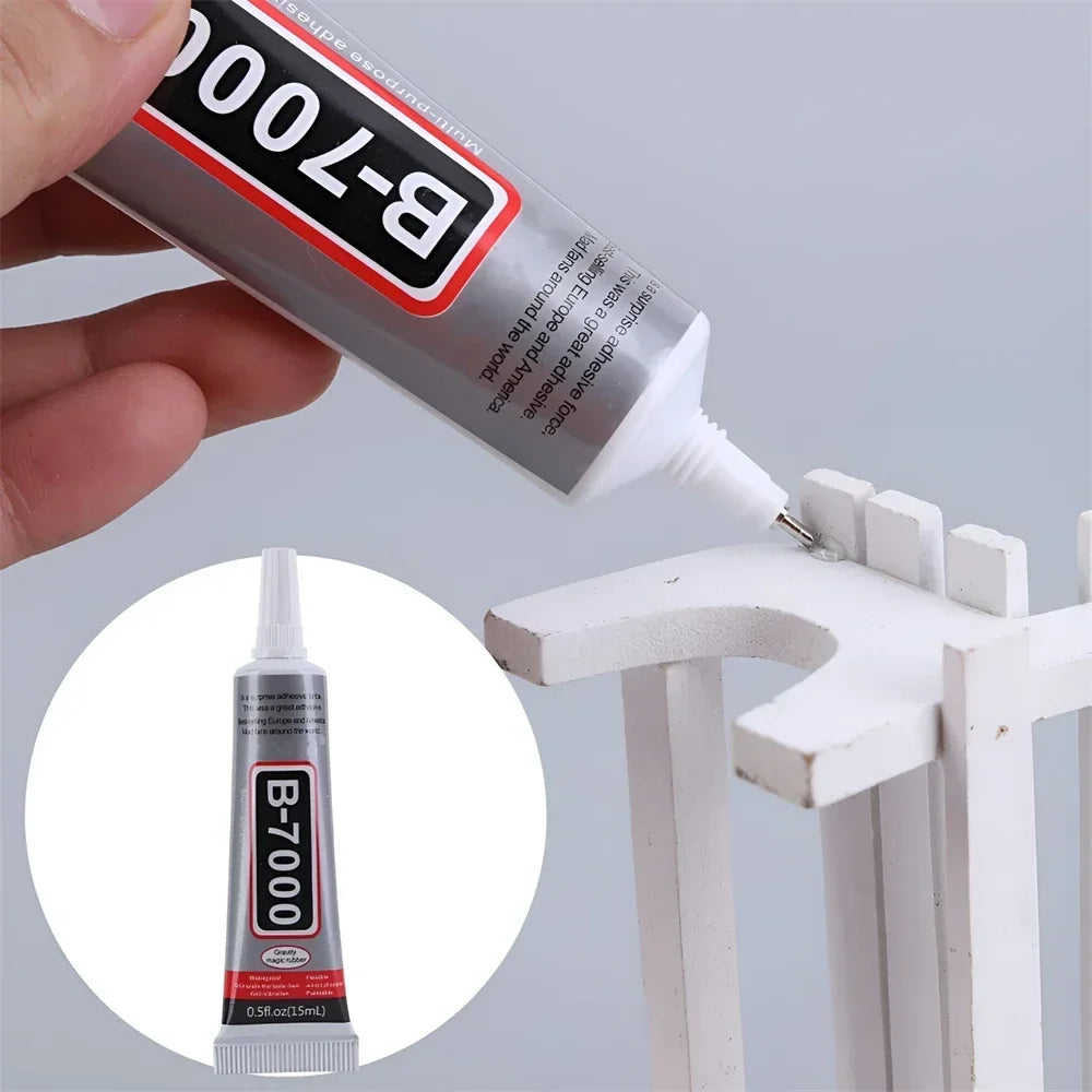 15/50/110ml B-7000 Glue T-8000 Adhesive Epoxy Resin Repair Cell Phone Touch Screen Liquid Glue Jewelry Craft Adhesive Glue