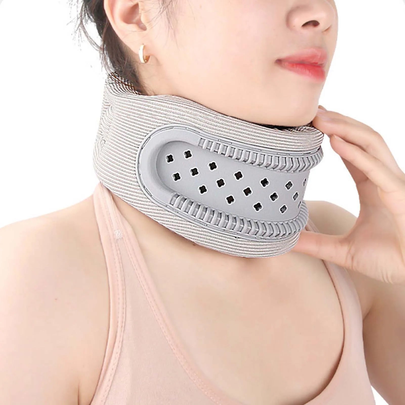 Cervical Sponge Neck Protector Stabilizes & Relieves Pressure in Spine Collar Gift for Friends Family Members