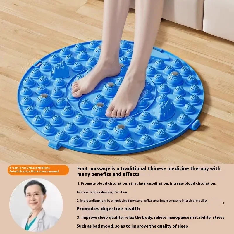 Finger Pressure Plate Foot Massage Mat Antistress Foot Home Fitness Equipment Muscle Relaxation Massager Gym Yoga Physiotherapy