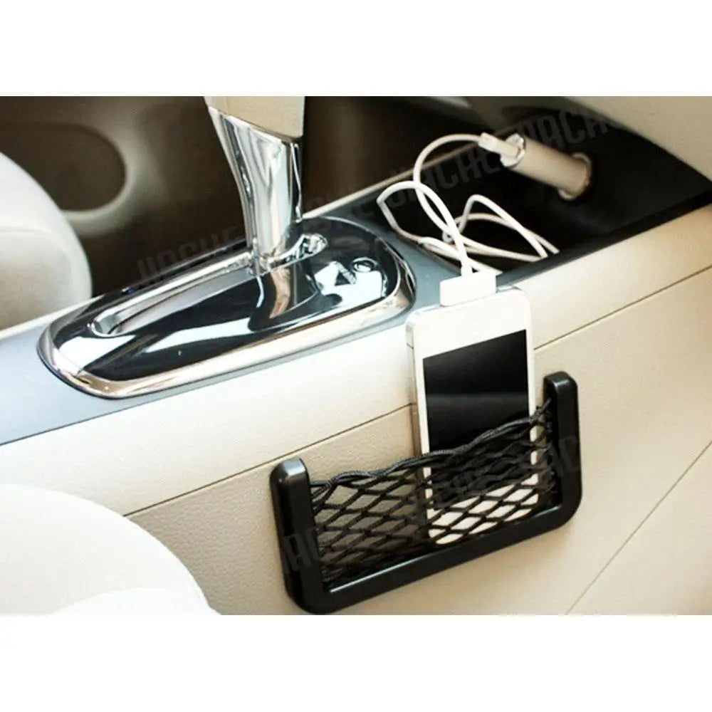 Car Storage Net Automotive Pocket Organizer Bag for Phone Holder Box Facial Tissue For All Car Accessories