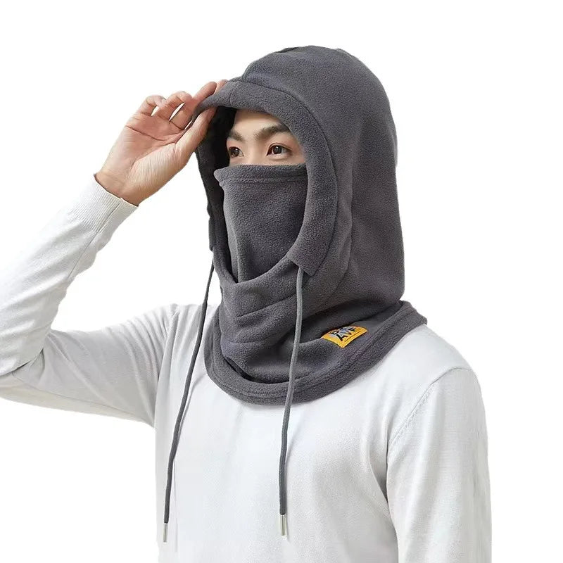 Winter Warm Hat with Mask and Neck Warmer 3-in-1 Windproof Balaclava for Men and Women Cycling Cold Weather Protection