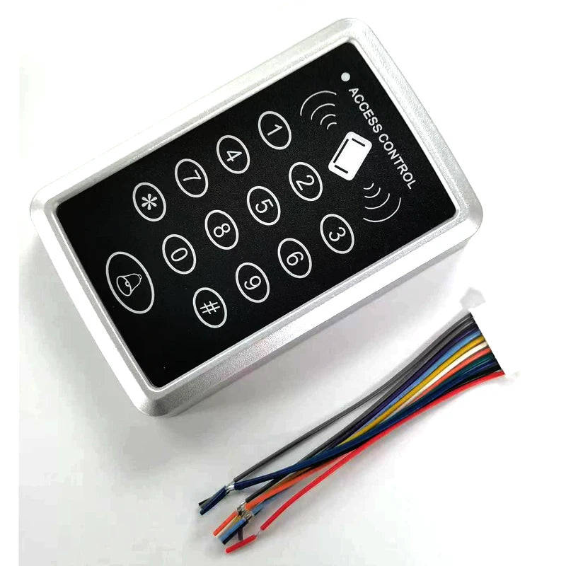 125KHz RFID Access Control Keypad EM Card Reader Door Access Control System Door Lock Opener Keyboard System