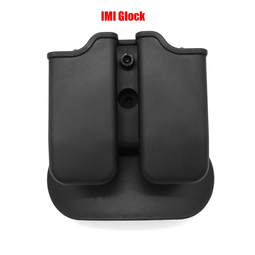 Left Hand Gun Holster IMI Glock Gun Case Pistol Gun Holster for Gen 1-4 Glock 17 waist with 9mm Mag Pouch Hunting Accessories