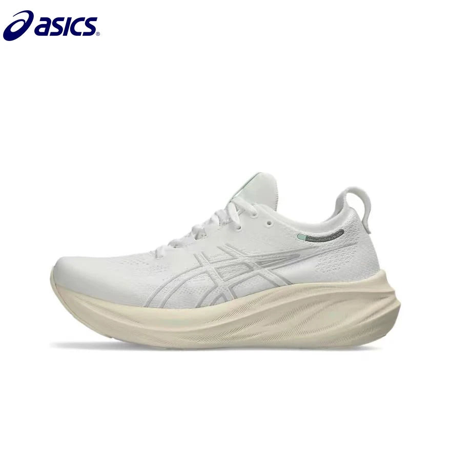 Asics Nimbus 26 Women Running Shoes Tenis Original Cushion Nimbus 26 Women Sneaker Breathable Sport Pink