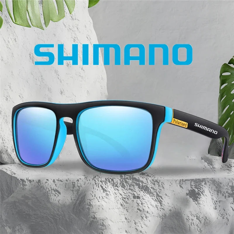 Shimano Polarized Sunglasses UV400 Protection for Men and Women Outdoor Hunting Fishing Driving Bicycle Sunglasses Optional Box