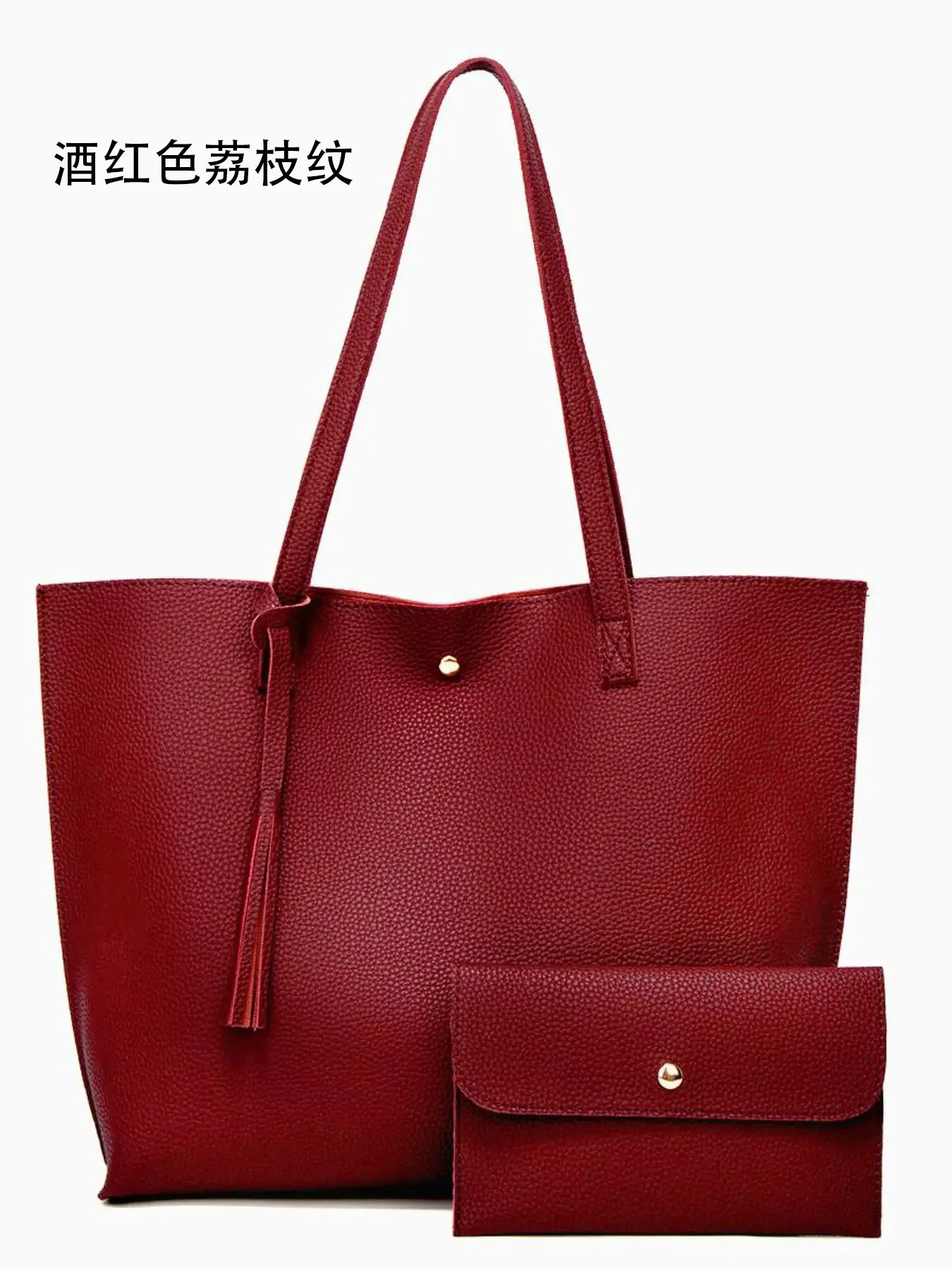 High-capacity ladies business tote bag new fashion handbag cross-border trend ladies shoulder bag large document bag