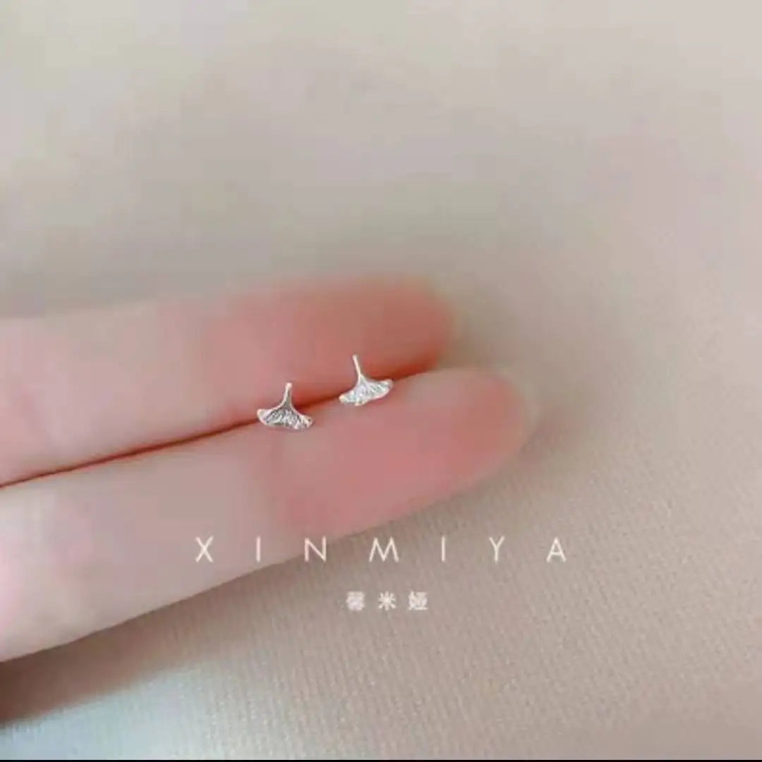 925 Silver Needle Ear Piercing Tiny Stud Earrings Gold Color for Women Prevent Allergy Cute Star Moon Earrings Trendy Jewelry