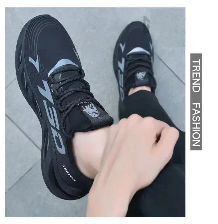 2024 new modelShoes for Men Casual Slip on Fashion Sneakers Breathable Running Shoes Outdoor Walking Training Tennis Shoes