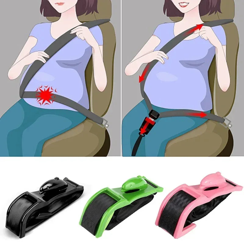 Car Seat Safety Belly Support Belt for Pregnant Woman Maternity Moms Belly Unborn Baby Protector Adjuster Extender Accessories