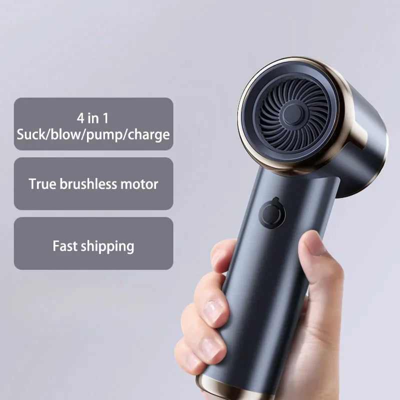 Xiaomi 2990000pa 4-In-1 High Power Durable Car Hoover Blowing Suction Dual-Use Cordless Portable Hoover Car Electronic Appliance