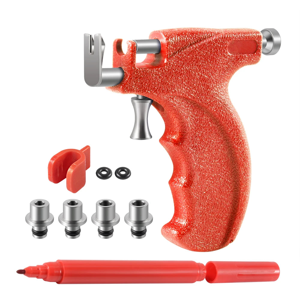 Professional Universal Ear Piercing Gun Tools Steel Birthstone Studs Earring Safe Helix Piercing Tool Body Jewelry Machine Kit