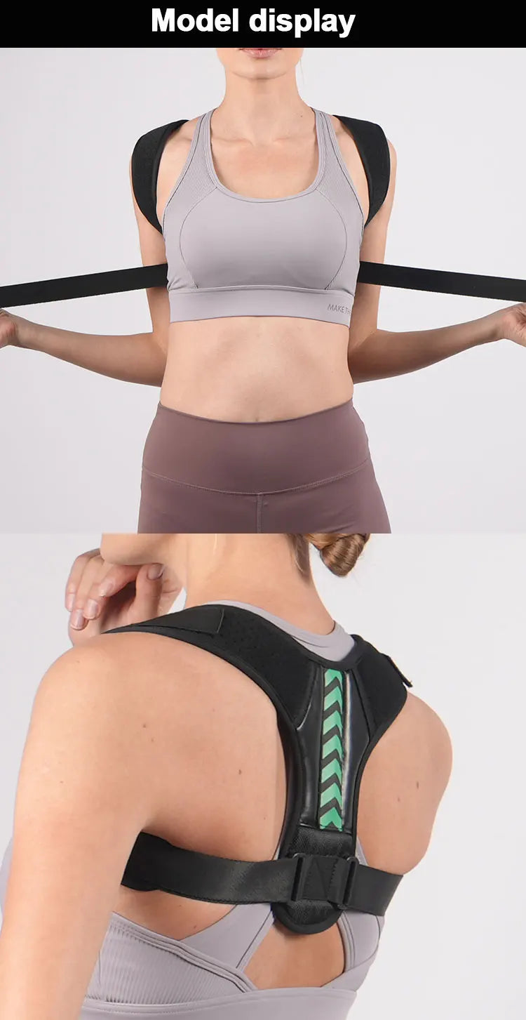 Posture Corrector For Men And Women - Adjustable Upper Back Brace For Clavicle Support | Neck, Back, Shoulder Pain Relief 1PC