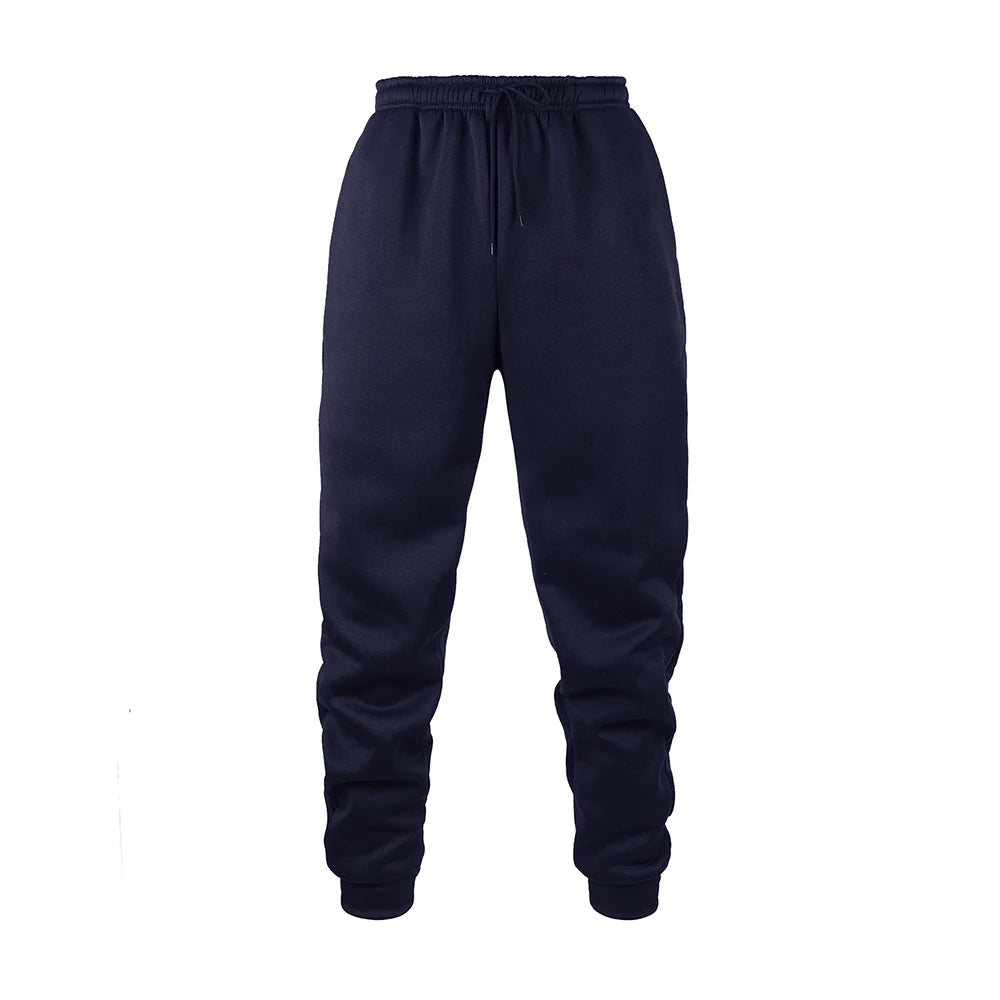 Mens Jogging Pants Sports Pants Fitness Running Trousers Solid Color Sweatpants Easy to Match Home Pants