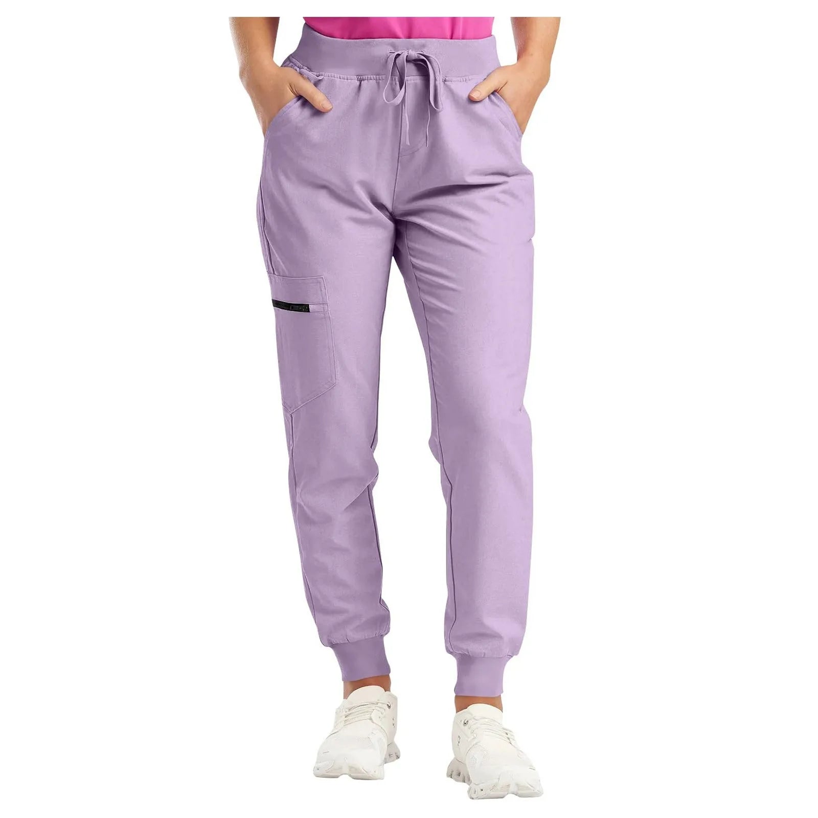 New Jogger Women Men Medical Scrub Work Bottoms Unisex Stretch Beauty Trousers Clinic Doctor Nurse Pants