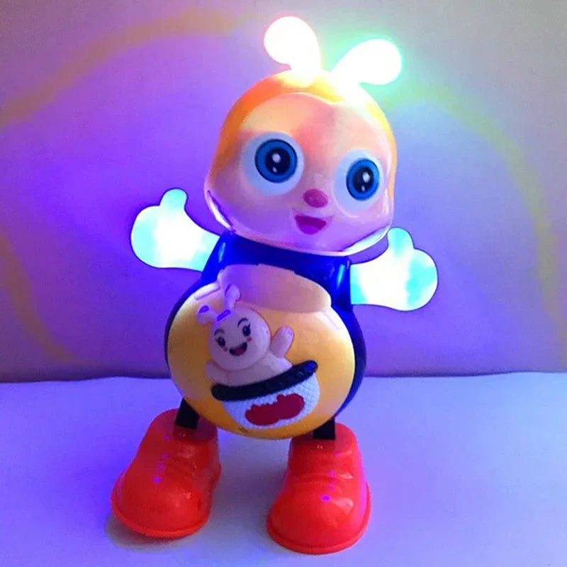 Electronic Pets Robots Dog Toy Music Dance Walk Cute Animals Baby 2 3 4 Years Old Kids Toddlers Learn To Crawl Boy Girl Children