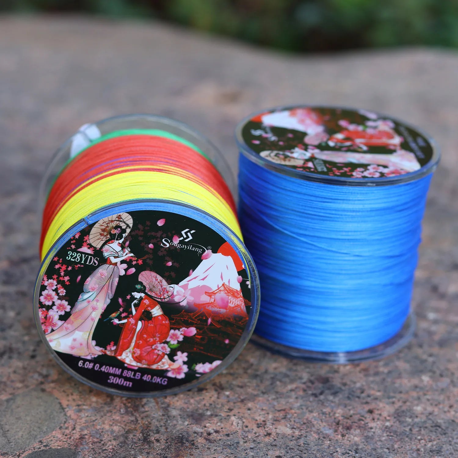 Sougayilang 8 Strands Braided Fishing Line 100M 300M Multifilament Carp Fishing Japanese Braided Wire Fishing Accessorie PE Line