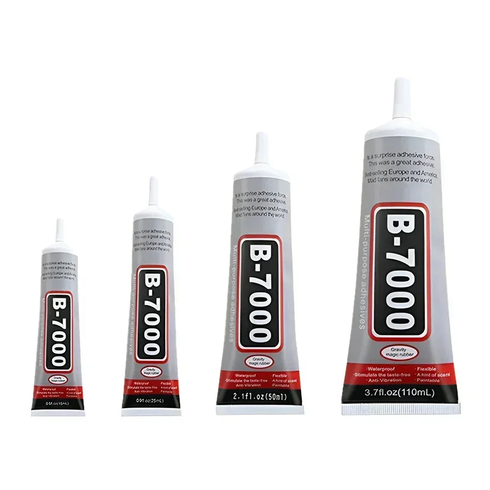 15/50/110ml B-7000 Glue T-8000 Adhesive Epoxy Resin Repair Cell Phone Touch Screen Liquid Glue Jewelry Craft Adhesive Glue