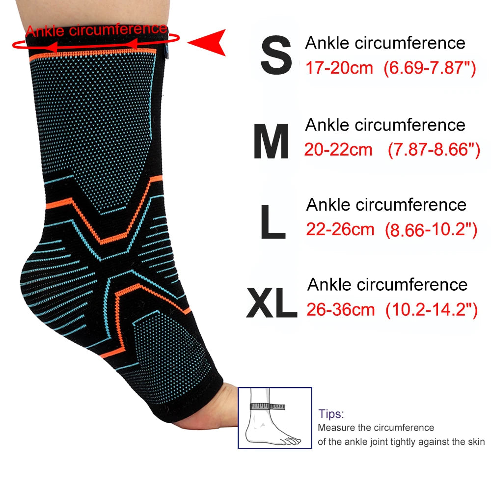 1Pcs Ankle Braces for Pain Relief,Compression Ankle Sleeves for Ankle Pain Set. Ankle Support Stabilizer for Achilles Tendonitis