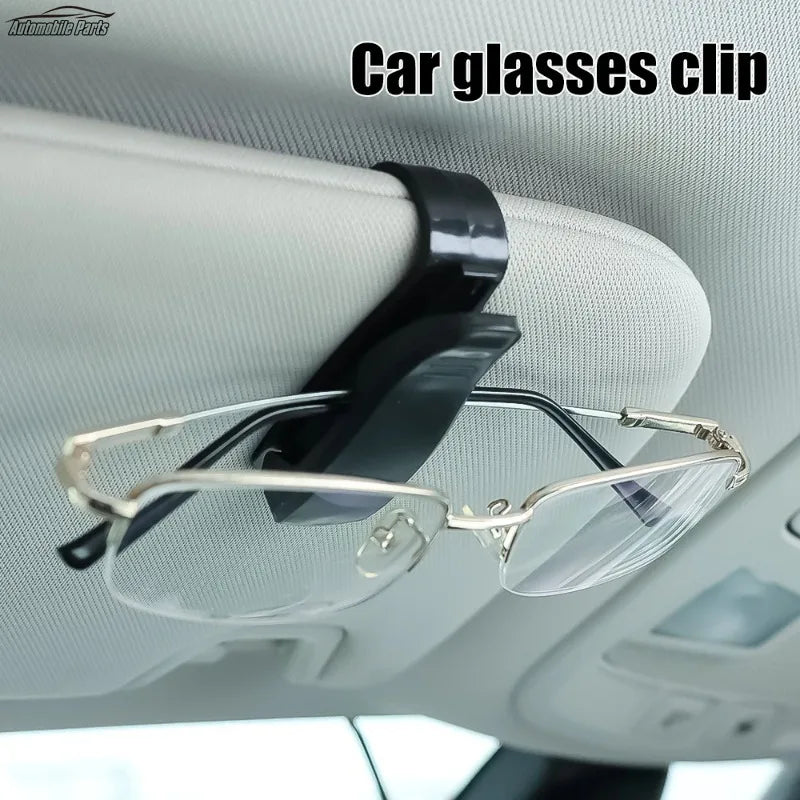 1 Pcs Universal Car Auto Sun Visor Glasses Box Sunglasses Clip Card Ticket Holder Fastener Pen Case Eyeglasses Clips Accessories