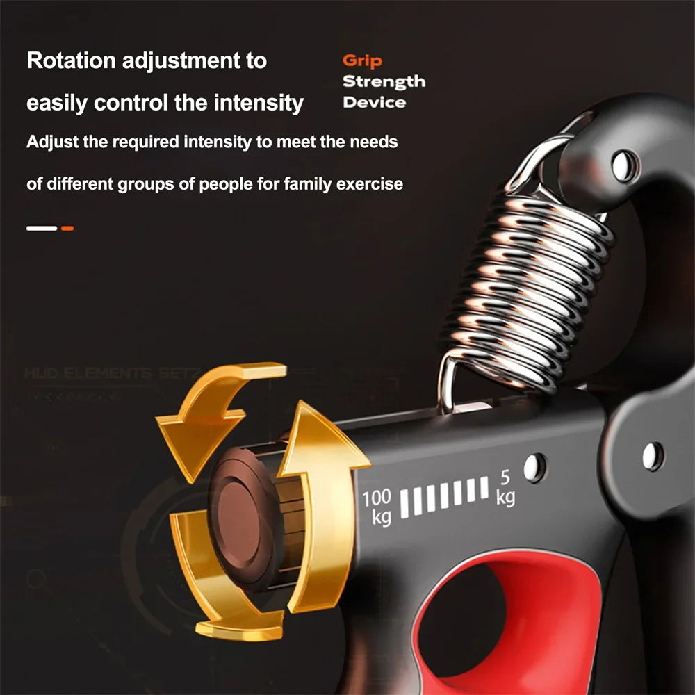 G3 5-100Kg Hand Gripper Gym Wrist Expander Hand Strengthener Adjustable Dynamometer  Finger Forearm Trainer Muscle Recover