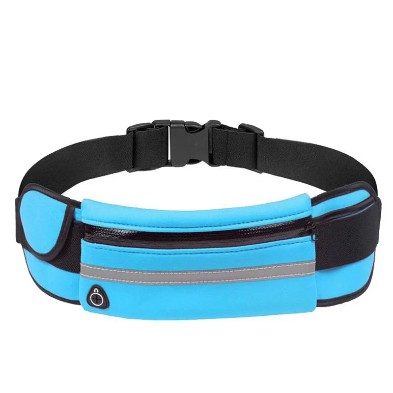 New Running Bag Cycling Bag Waist Bag Belt Bag Waterproof Sports Fanny Pack Mobile Phone Case Gym Running Jogging Run Pouch