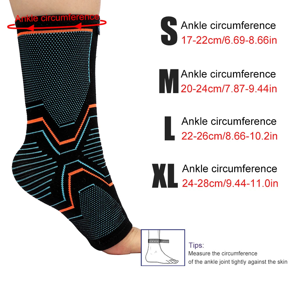 1Pcs Ankle Braces for Pain Relief,Compression Ankle Sleeves for Ankle Pain Set. Ankle Support Stabilizer for Achilles Tendonitis